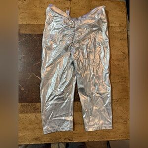 Skims Swim Bottoms Silver Size M LOT BIN 8